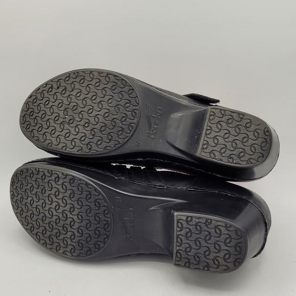 Dansko Tandy Nubuck Leather 2.25" Heel Mary Jane Shoes Size 41 US 10.5/ 11 - Picture 8 of 16